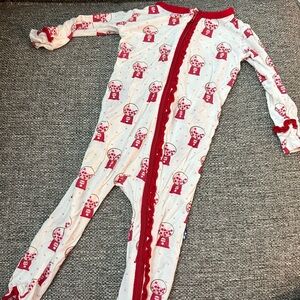 The KicKee Pants Footie with 2 Way Zipper